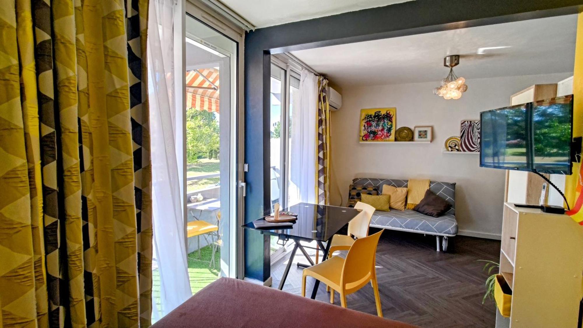 Studio Soleil Et Verdure - Montpellier Celleneuve Exterior foto